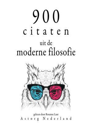 cover image of 900 citaten uit de moderne filosofie